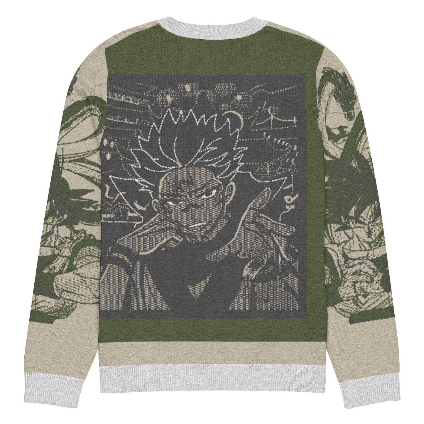 Erinyes Knitted crew neck sweater