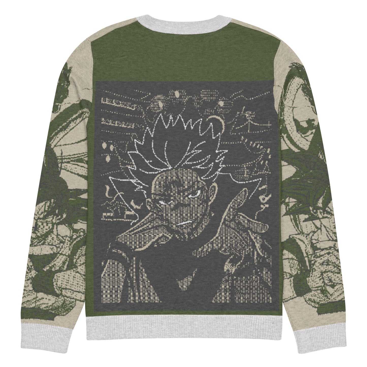 Erinyes Knitted crew neck sweater