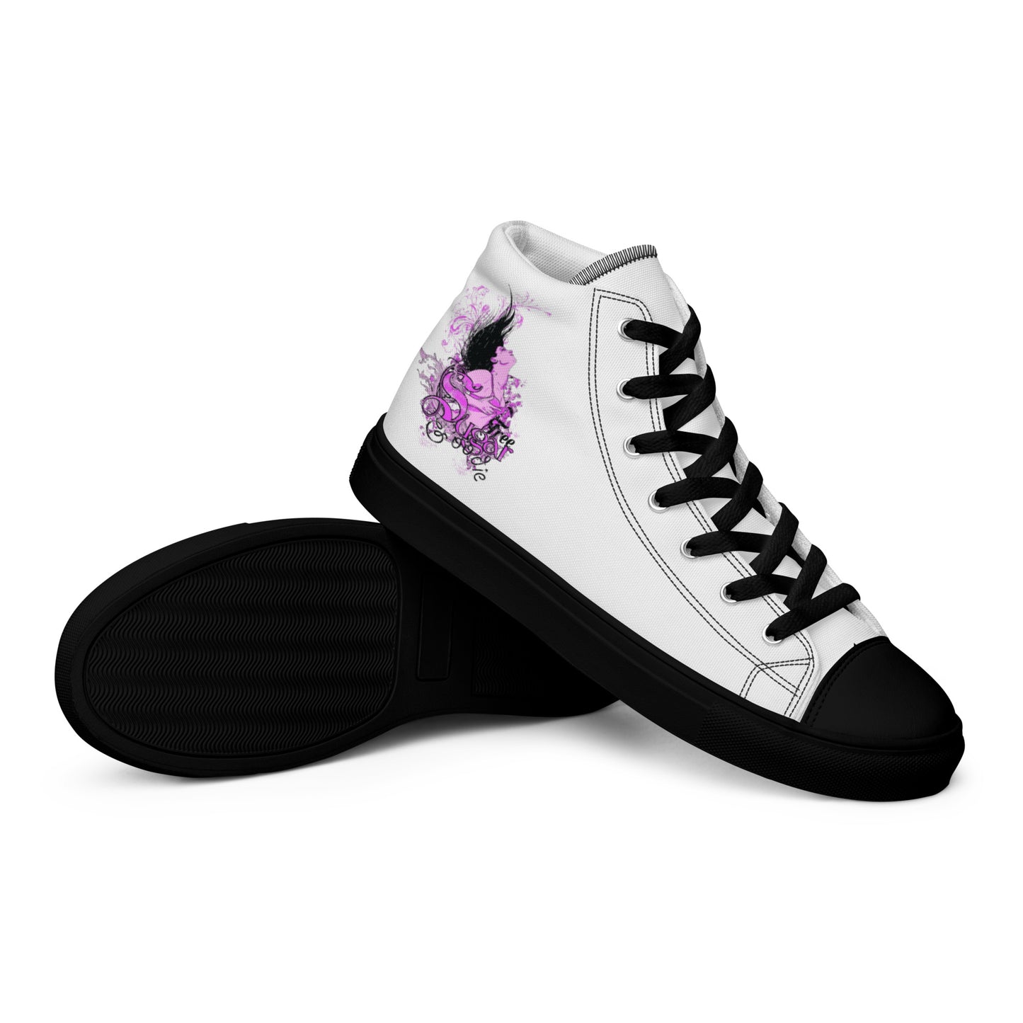 Erinyes Women’s high top canvas shoes - Erinyes