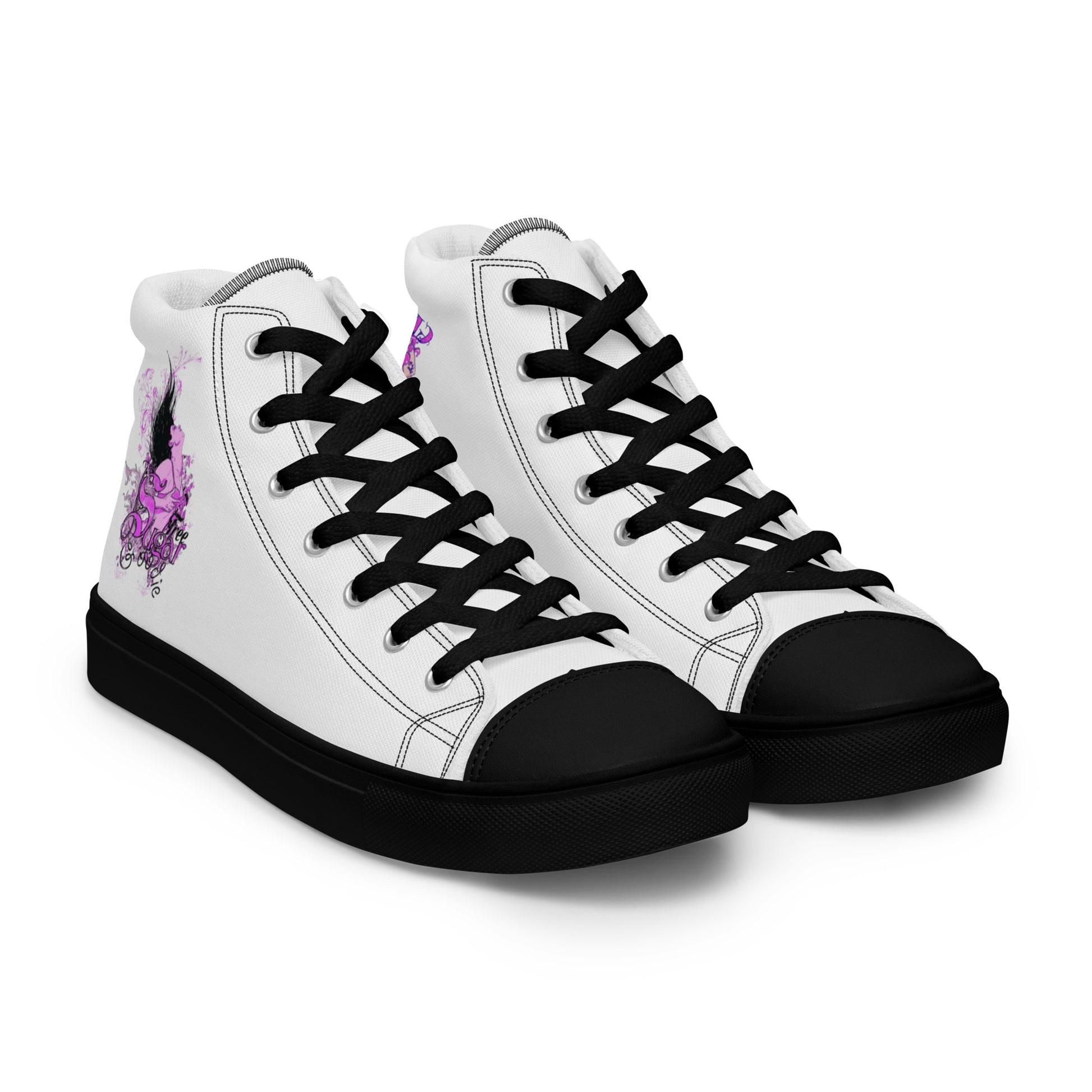 Erinyes Women’s high top canvas shoes - Erinyes