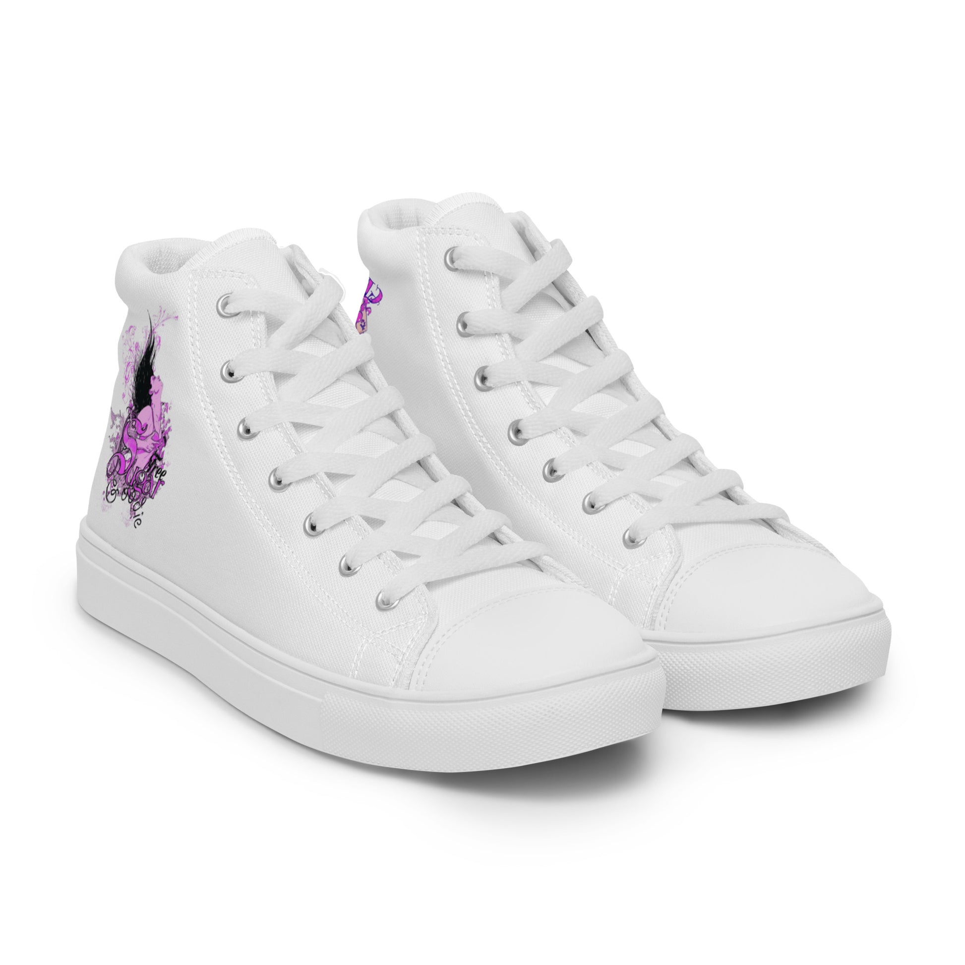 Erinyes Women’s high top canvas shoes - Erinyes