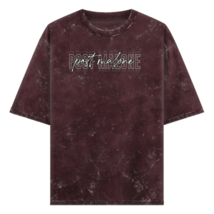 post malone acidwash oversized tshirt