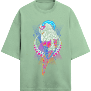parrot terry oversized tshirt